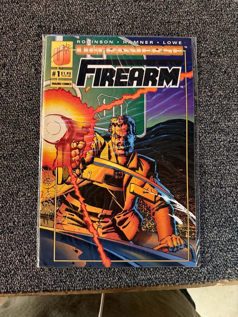 Malibu Comics Ultraverse Firearm #1 (September 1993)